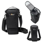 Lowepro ProTactic TLZ 75 Slim AW III Sac Accès Supérieur, Étui Photo Reflex, Hybride, Vol. 4,5 L, Dim. : 37 x 10,5 x 14 cm Appareils avec Objectif Monté, Sac Épaule Modulable, pour Photographe/Vidéo