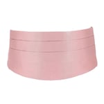 Ceinture Smoking en soie, Rose Crocus - Rose - 100-120cm - 100-120cm - Rose FABR