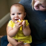 Baby Banana teether - yellow
