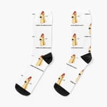 Chaussettes Taille Unique Accident De Voiture À Hot-Dog Je Pense Que Vous Devriez Quitter Tim Robinson Nouveauté Fantaisie Motif Fou Équipage Décontracté Pour Hommes Femmes