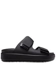 Crocs Brooklyn Luxe Sandal - Black, Black, Size 4, Women