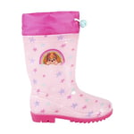 CERDÁ LIFE'S LITTLE MOMENTS Bottes de Pluie Garçon Pat Patrouille Bouchon de Régulation et Entrée d'eau Minimisée-Licence Officielle Nickelodeon, Rose, 25 EU