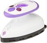 Steam iron - Mini Quilting with Ceramic Soleplate Perfect for Travel and Quilting - Purple/White