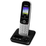 Panasonic téléphone sans Fil avec répondeur (Version Allemande!) KX-TGH720GS Noir [Version Allemande]