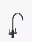 Pronteau by Abode Propure Swan 4-In-1 Instant Steaming Hot & Filtered Water 2 Lever Kitchen Tap