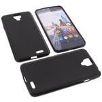 Bag For Archos 55 Helium Ultra Phone Case Protection Cover TPU Rubber Case Black