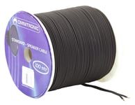 OMNITRONIC Speaker cable 2x1.5 100m bk, Omnitronic Högtalarkabel 2x1.5 100m svart