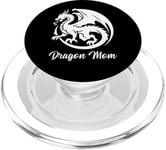 Dragon Mom Tee Fantasy Mother Mythical Mama Mummy Dragons PopSockets PopGrip for MagSafe