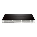 D-Link 48 port (24 Port POE) with 4 SFP Gigabit Smart Managed Switch D