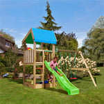 Jungle Gym Lektorn Home inkl. Swing Modul X'tra och rutschkana lektorn komplett 804-315NSX