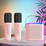 Portable Bluetooth 5.3 Speaker System with 2  Microphones Home Singing7704