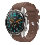 Huawei Watch GT klockband av silikon - Brun