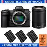 Nikon Z6 III + Z 85mm f/1.8 S + 3 Nikon EN-EL15c + Ebook '20 Techniques pour Réussir vos Photos' - Appareil Photo Hybride Nikon