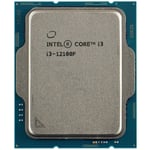 Processeur CPU Intel Core i3 12100F LGA 1700 LGA1700 Sans Gpu Intégrée Vrac