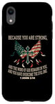 Coque pour iPhone XR 1 Jean 2:14 Écritures des versets de la Bible