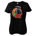 Hybris High Five Girly Tee (Black,XXL)