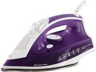 Russell Hobbs Supreme Steam Iron, Powerful vertical steam function, Non-stick 2m