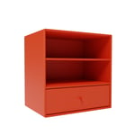 Montana - Montana Mini 1005 - Module With One Drawer - Rosehip - Hyllsystem - Peter J. Lassen - Röd - MDF