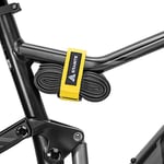 Granite Rockband MTB Frame Carrier Strap for Inner Tubes and Bike Tool Kit, Bike Storage Solution for Attaching Extra Gear on Your Mountain Bike, BMX Bike, Road Bike and Gravel Bike (Yellow)