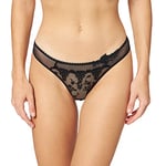 Passionata Women's White Nights Thong, Black (Schwarz Lk), M