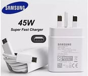 Genuine Samsung 45W PD Power Adapter USB-C Plug Fast Charger UK Seller