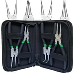 6" inch Circlip Pliers Set 4pcs Heavy Duty Internal/External Snap Ring C Clip