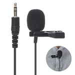 Mini Mic Condenser Clip On Lapel Mic For Mobile Phone Laptop Conference Interv