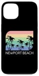 Coque pour iPhone 13 Newport Beach California Surf Vintage Cali SoCal Orange Co