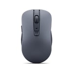 Lenovo Mouse Bluetooth silenzioso (WL300), pour ordinateur portable, Windows PC Desktop, gris