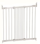 Safetots Stair Gate, Diagonal Fit Baby Gate, White, 67cm - 105.5cm