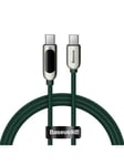 Baseus Display Cable USB-C to USB-C 100W 1m (green)