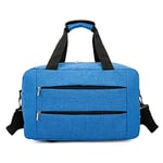 RAYKONG Sac de Cabine Ryanair 40 x 20 x 25 cm, Bagage Cabine,Bagage de Voyage Main Avion, Sac de Cabine,Sac de Voyage,Sangle réglable avec Renfort d'épaule.(Cab2-Invi-Bleu)