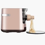 Noodle Maker, Delicate Pasta Maker Noodle Maker Household Auatic Intelligent Large-capacity Dough Electric Press Removable and Easy To Clean (Color : Pink, Size : 38x20x28cm) Domestic Use