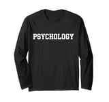 Psychology Major Student Graduation Gift Idea Psychology Long Sleeve T-Shirt