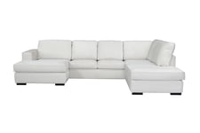 Steinland U-Sofa Divan Høyre - Hvit U-sofa