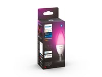 Philips Hue White & Color Ambiance ampoule LED connectée flamme E14 compatibl...