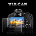 VULCAN Glass Screen Protector for Canon EOS 4000D LCD. Tough Anti Scratch