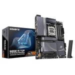 GIGABYTE B850 AI Top Carte Mère - Processeurs AMD Ryzen Série 9000, 16+2+2 Phases VRM numériques, jusqu'à 8600MHz DDR5 (OC), 2xPCIe 5.0 + 1xPCIe 4.0 M.2, LAN 10GbE, WiFi 7, USB 3.2 Gen 2x2