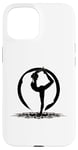 iPhone 15 Bikram Yoga Namaste Pose Yogi Meditation Case