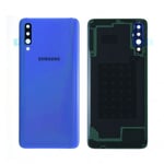 Vitre Arrière Coque Batterie Pour Samsung A70 (A705f) Bleu/Blue Logo+Adhésif+Ce+Vitre Camara