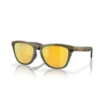 Oakley Frogskins Range - Lunettes de soleil Dark Brush / Olive Ink Prizm 24K Polarized Cat 3