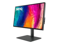 BenQ DesignVue PD2506Q - PD-sarja - LED-näyttö - USB - 25" - 2560 x 1440 QHD @ 60 Hz - IPS - 400 cd/m² - 1000:1 - DisplayHDR 400 - 5 ms - HDMI, 2xDis