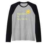 Fun Graphic-Sunshine & Sex Dolls Raglan Baseball Tee