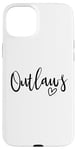 Coque pour iPhone 15 Plus Outlaws High School Mascotte Sports Team Femmes Outlaws