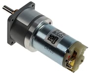 RS PRO Motoréducteur à brosse jusqu'à 600 mNm 200:1, 24 V DC, diamètre de l'arbre 6 mm, 38 mm x 107,6 mm