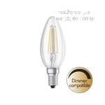 Seca dimbar LED kronljus 2700K 400lm E14 4,5W