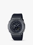 Casio GM-2100BB-1AER Men's G-Shock Utility Resin Strap Watch, Black