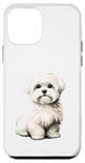 Coque pour iPhone 12 mini Maltese Malteses Lion Dog