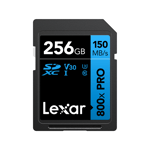 Lexar SDXC 800x Pro UHS-I C10 (V30) U3 R150 / W45 256GB