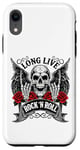 Coque pour iPhone XR Long Live Rock And Roll Rock&Roll Vintage Guitares électriques